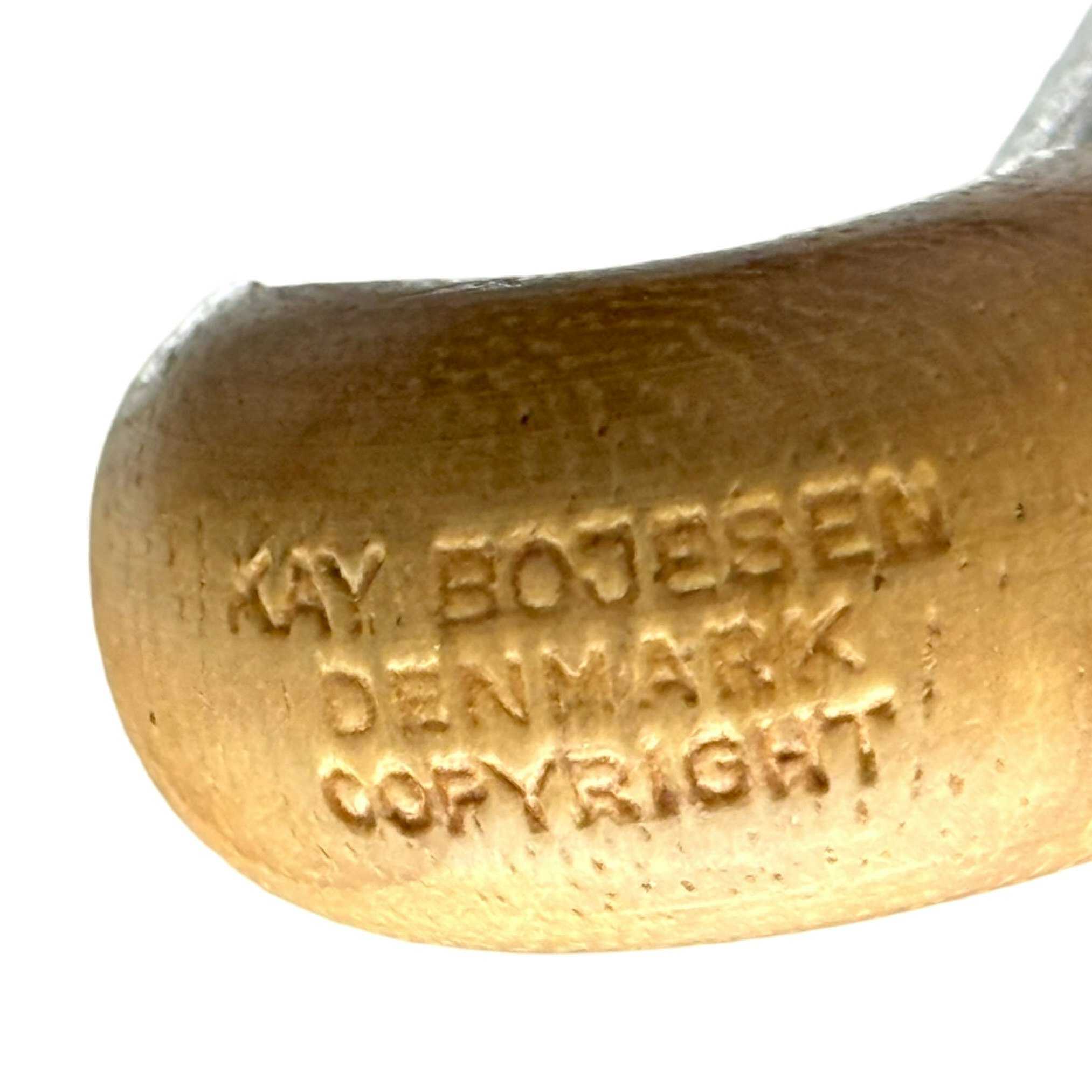 KAY BOJESEN. Figurin, monkey, teak, Danmark.