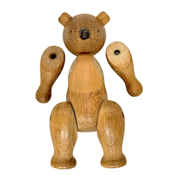 KAY BOJESEN. Figurin, Björn, teak, Danmark