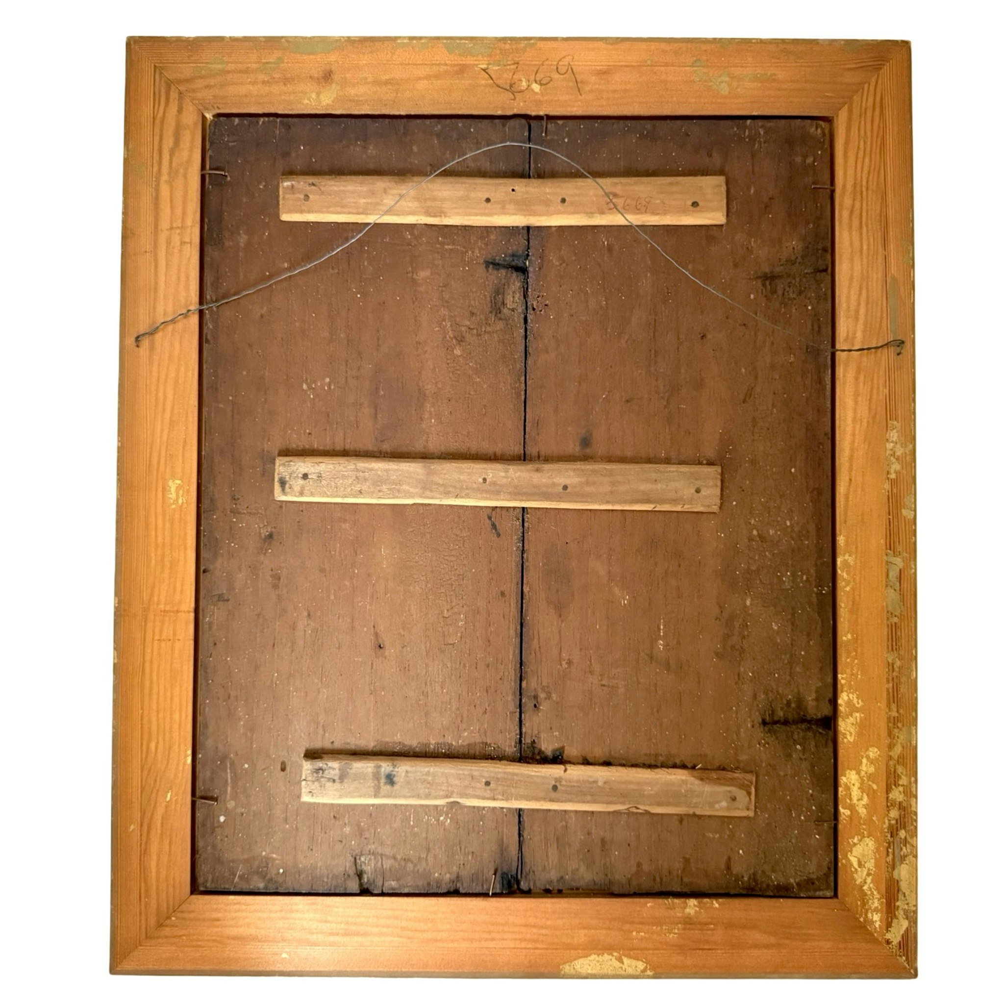 Oidentifierad konstnär, Olja på träpanel, 1700-talet