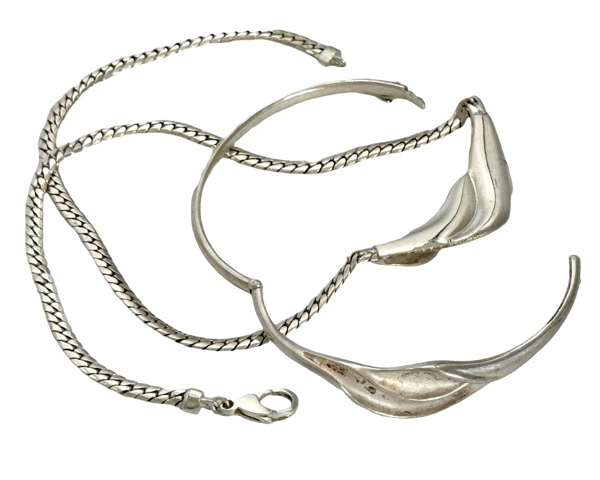 Halsband & Armband sterling silver 925, Riitta Hakala, Finland