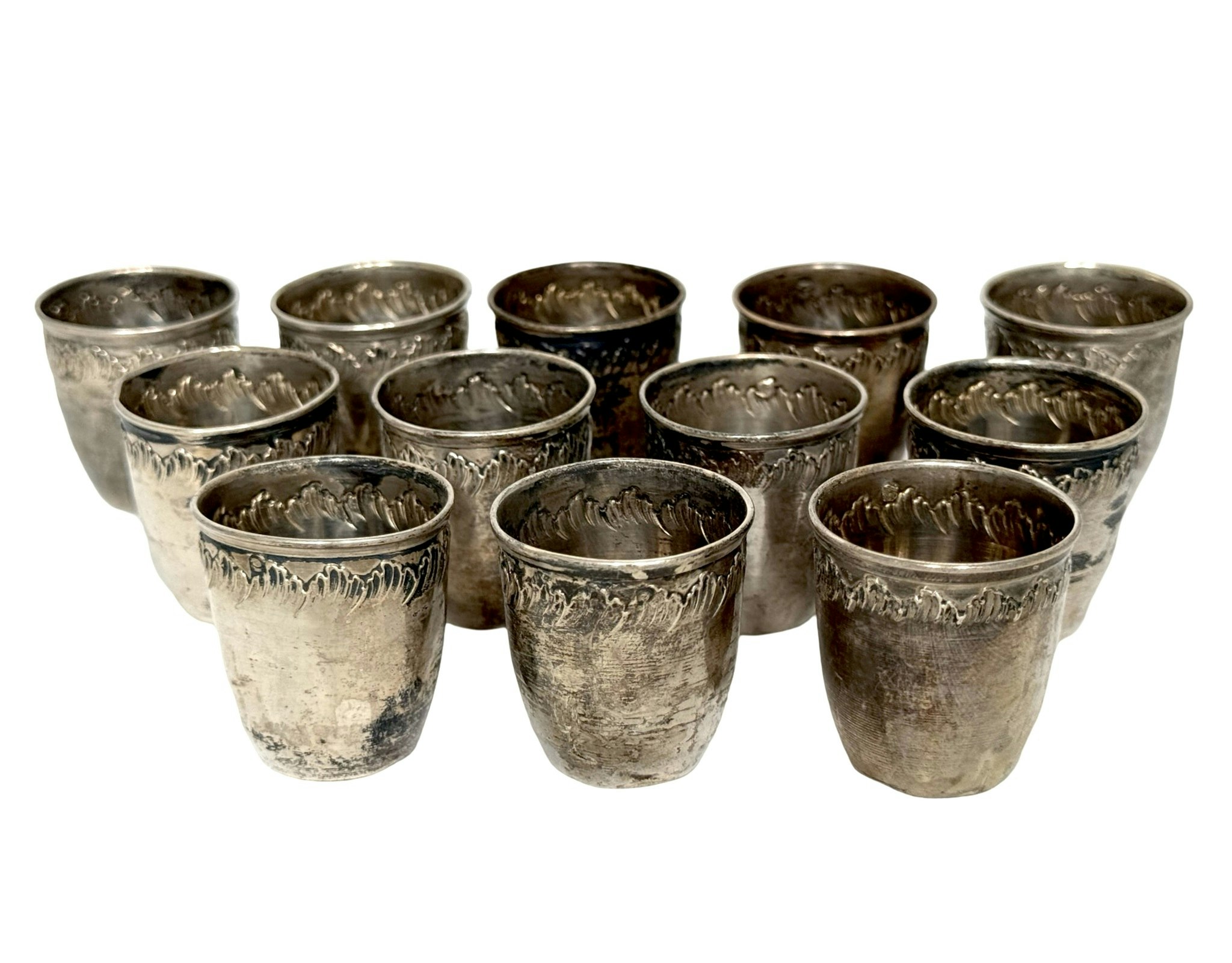 Charles Hach, 12 st, Silver bägare 1902