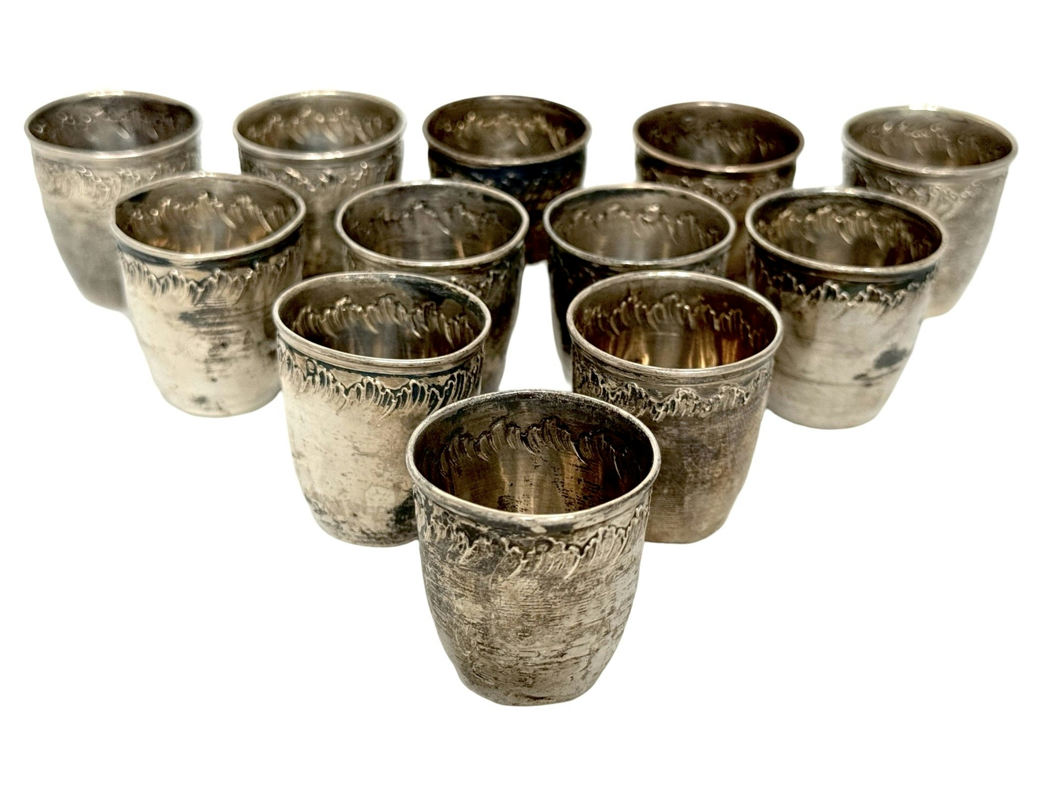 Charles Hach, 12 st, Silver bägare 1902