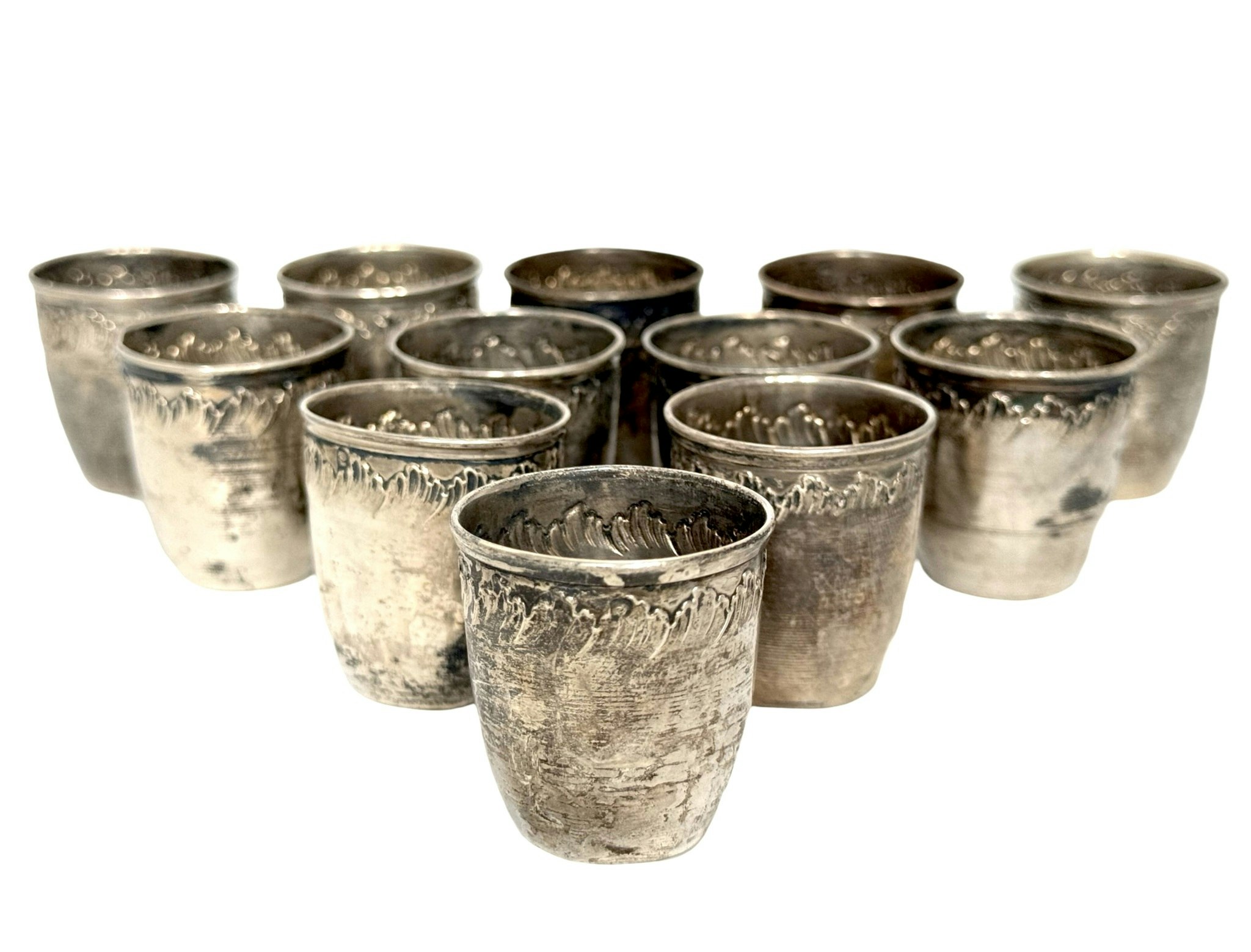 Charles Hach, 12 st, Silver bägare 1902