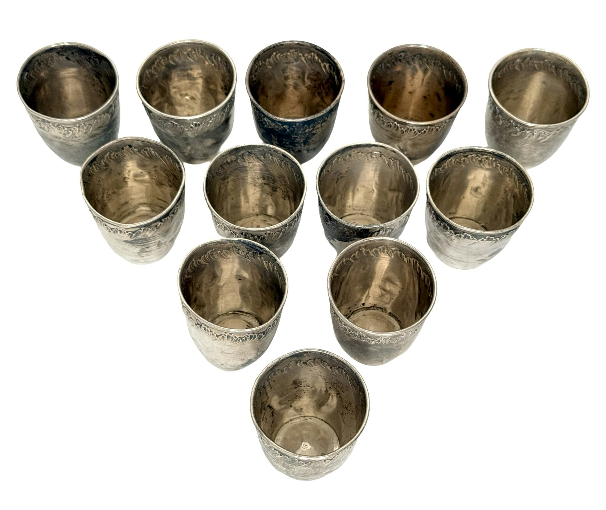 Charles Hach, 12 st, Silver bägare 1902