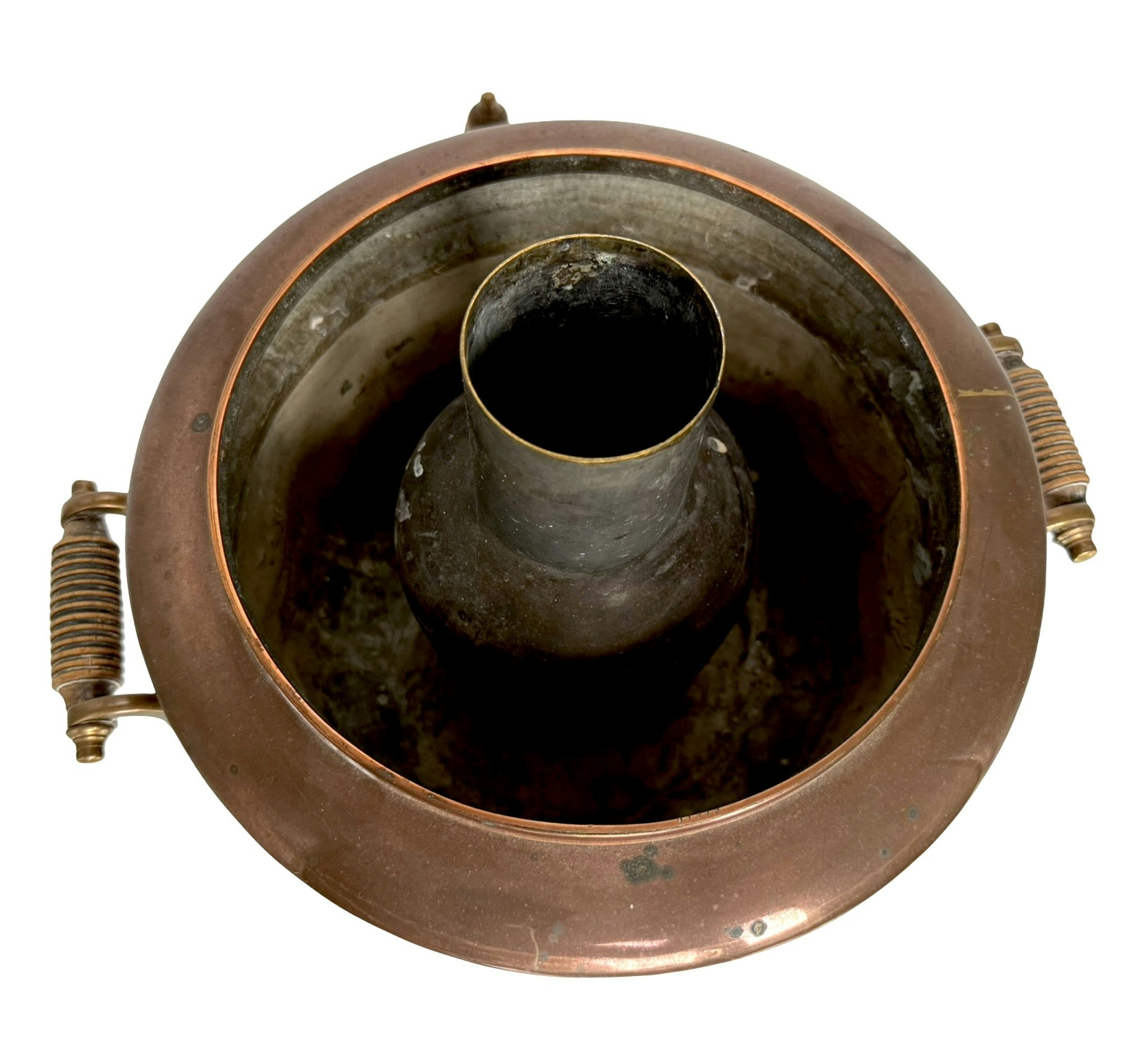 Samovar, koppar, Ryssland, 1800-talet, Stämplad