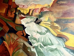 Erik Bergqvist (1910-1978) Oil on panel, signed and dated 1946
