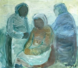 Einar Emland (1916-1994) Oljemålning på duk, signerad