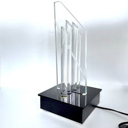 Lennart Kärrabo (Sweden 1927-2007). Light sculpture plexiglass. Design Kärrabo.