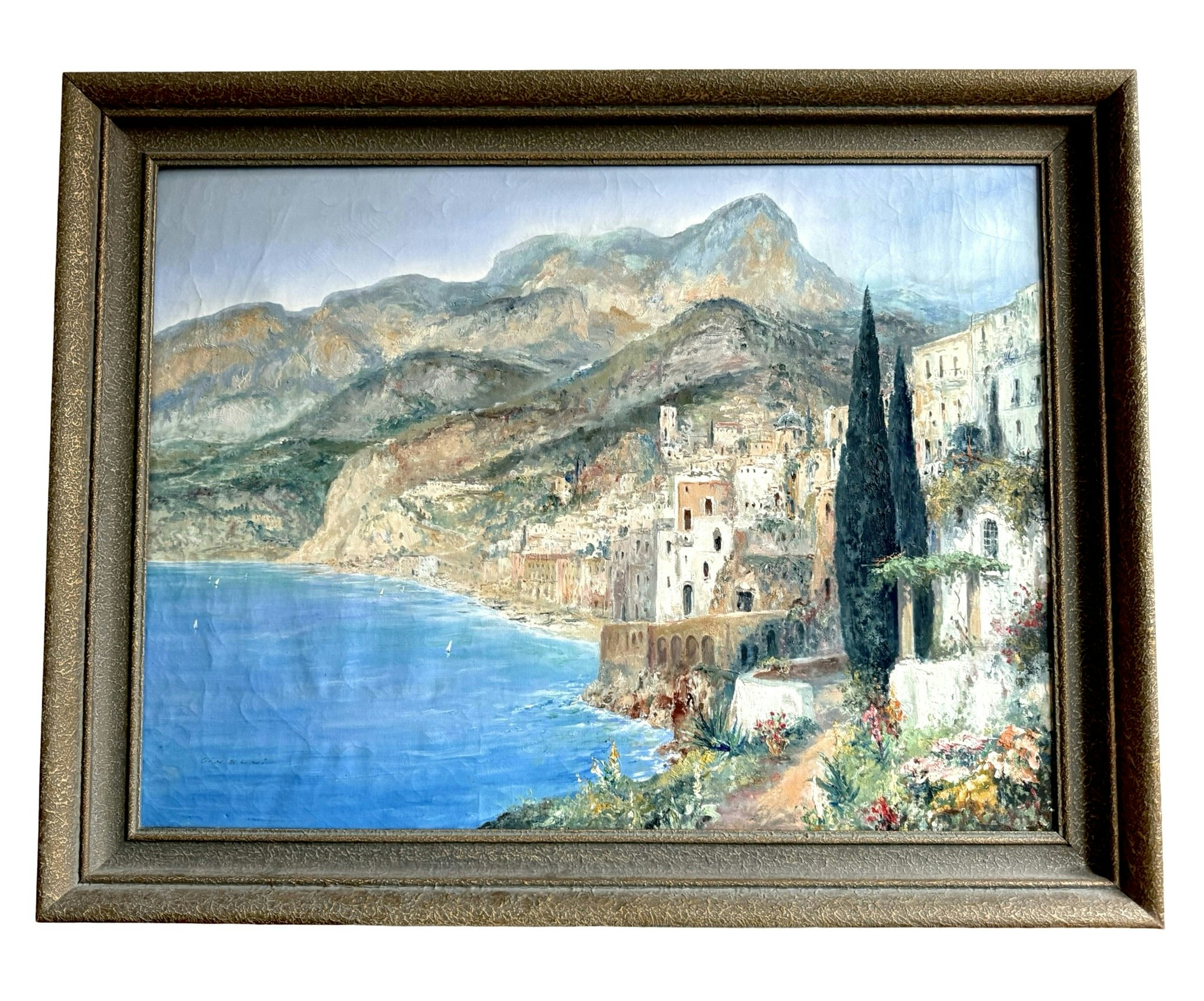 Alois Arnegger (Österrike 1879-1967). Oljemålning på duk