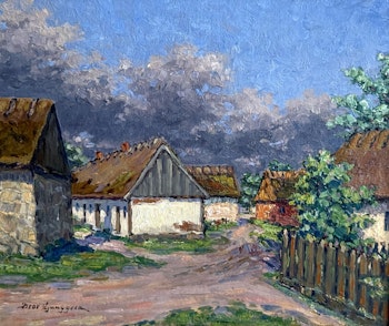 Bror Ljunggren (Zweden, 1884-1939). Olieverf op paneel, gesigneerd en gedateerd 1920