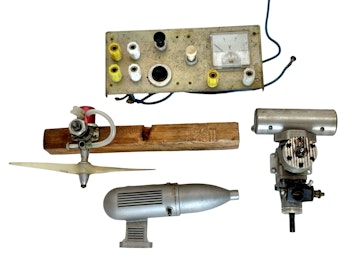 Mallin lentokonemoottori, OKCUB. 0,8cc USA jne