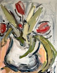 Frans Lundberg (1903-1993). Oljemålning på duk, Signerad