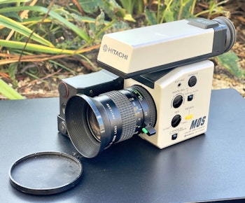 Vintage, Hitachi MOS VK-C1500E, Color Videokamera Retro Vintage