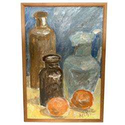Aina Kånge (1906-1991) Oljemålning på duk, Signerad