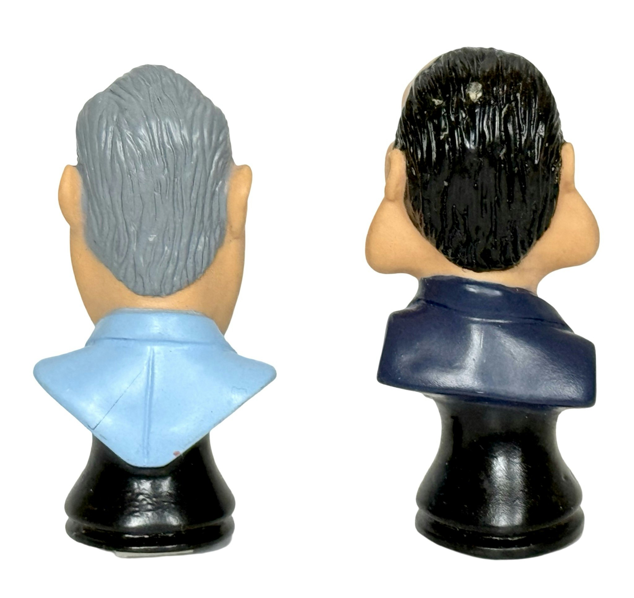 Plastfigurer buste Jacques Chirac & Edouard balladur