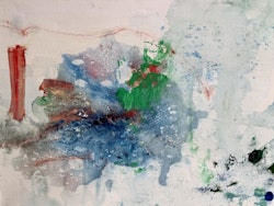 Tore Hultcrantz (Sverige 1923-1998). Oljemålning på duk, Signerad