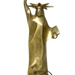 Frihetsgudinnan skulptur med marmorsockel, X Golden America Award For Quality