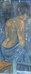 Nils Erik Gerdsland (1920-2013). Oljemålning på duk, Signerad