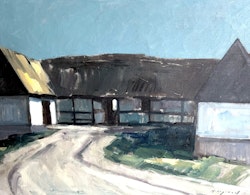 Bengt Hillgrund (Sverige, 1935-1981), Oljemålning på duk, Signerad