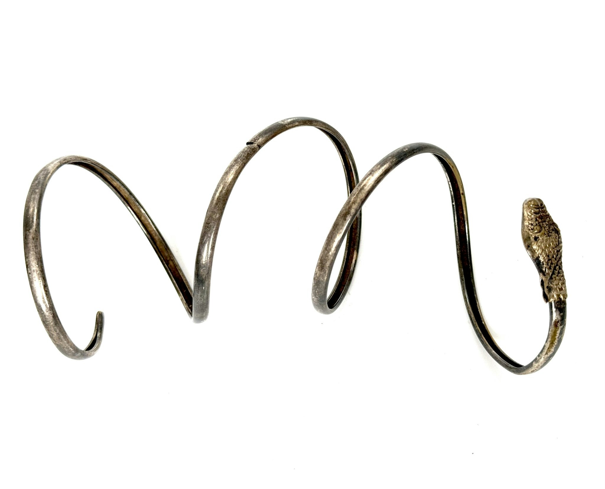 Antik Ormformat silver armband