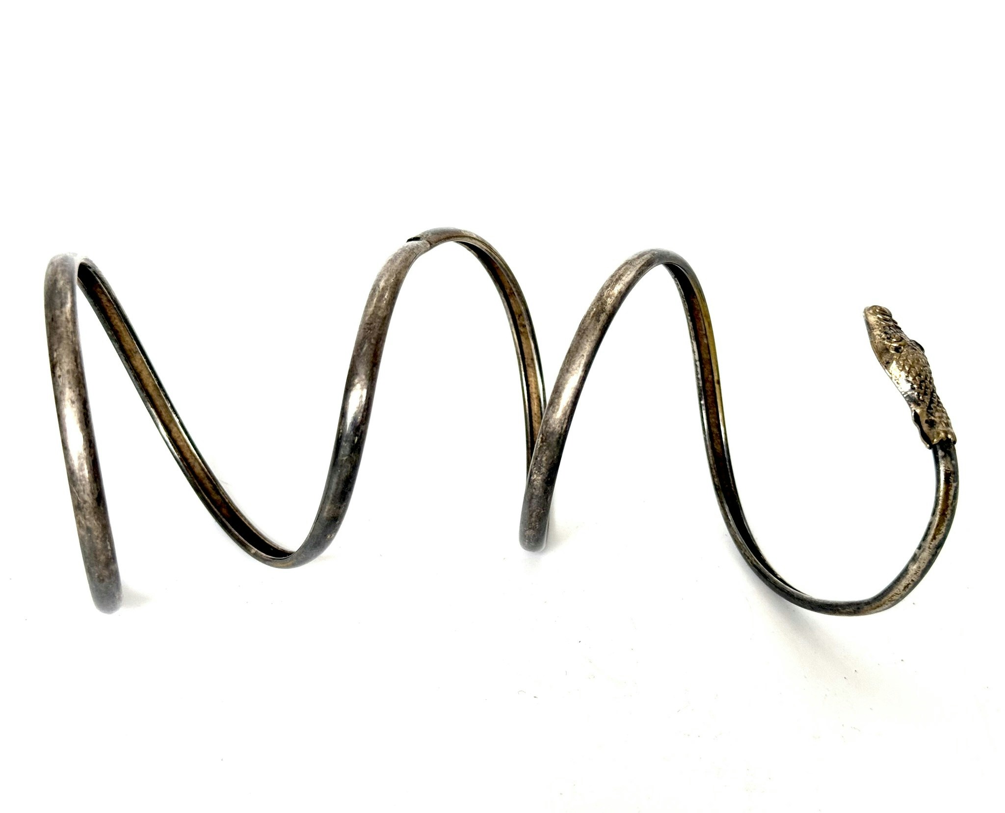Antik Ormformat silver armband