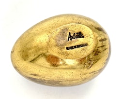 Carl II Auböck (Österrike, 1900-1957) Skulptur i form av ägg, Mässing, signerad
