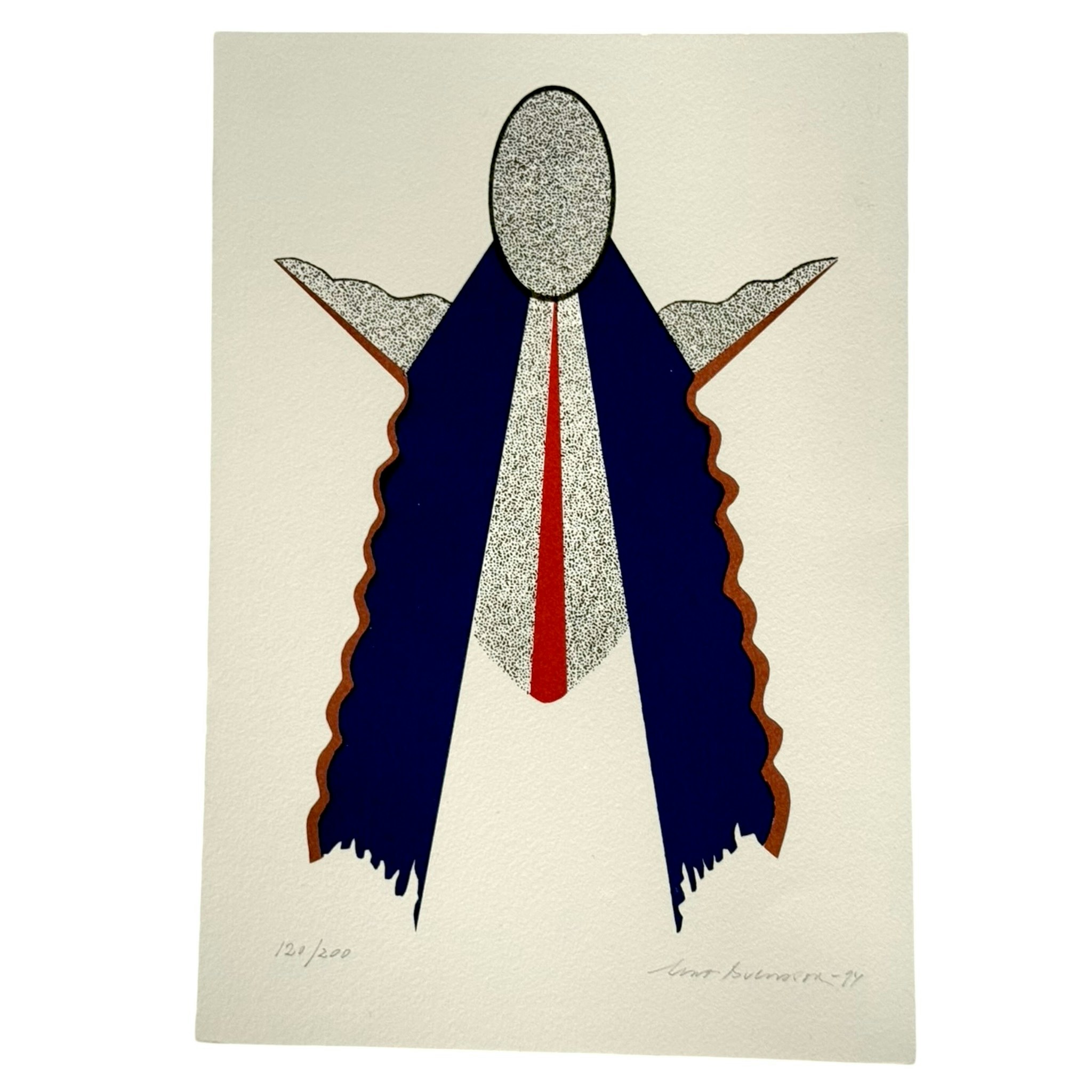 Uno Svensson ( Sverige 1929-2012). Litografi 120/200, signerad och daterad -94