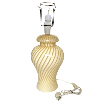 Bordslampa Murano, glas, Paolo Venini 1950-tal, Italien