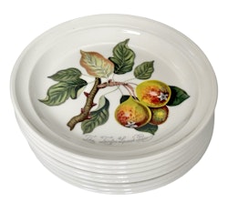 8 st, Porslin asiater, Susan Williams-Ellis, Portmeirion, England