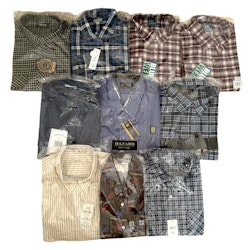 10 st, Blue Wear, Lord Joe, André Leon, m.m. skjortor xxl