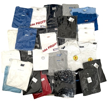 34 st. T-shirt i bomull xxl-xl, Oanvänt