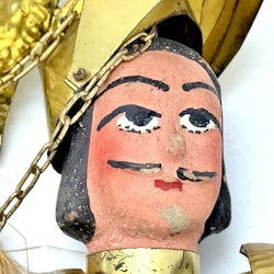 Vintage Sicilian puppet knight soldier