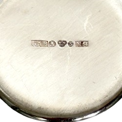 GAB, 3 st, Supkoppar i silver