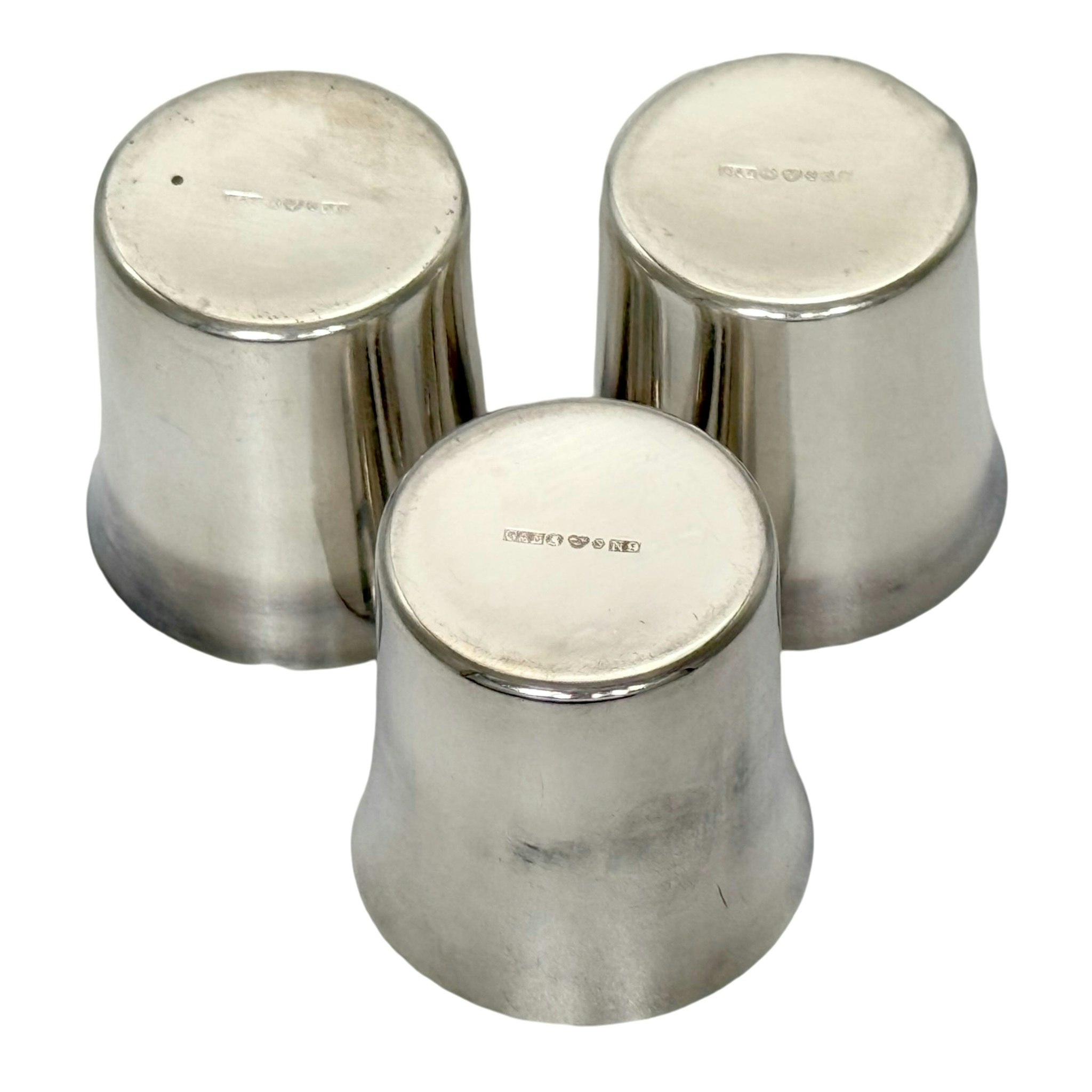GAB, 3 st, Supkoppar i silver