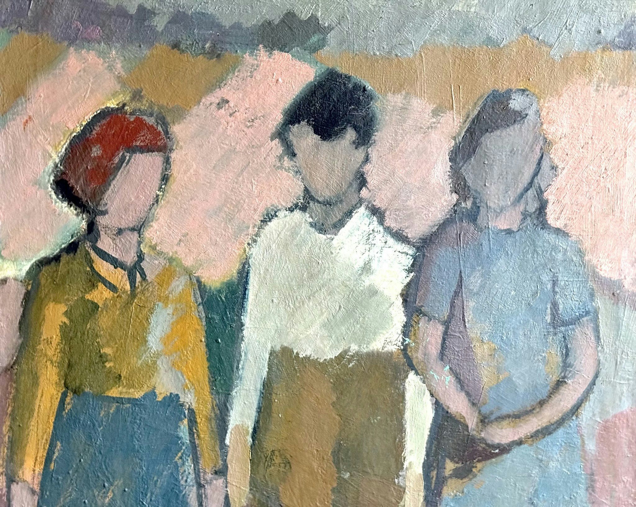 Sven Gillgren ( Sverige 1889-1966). Oljemålning på duk