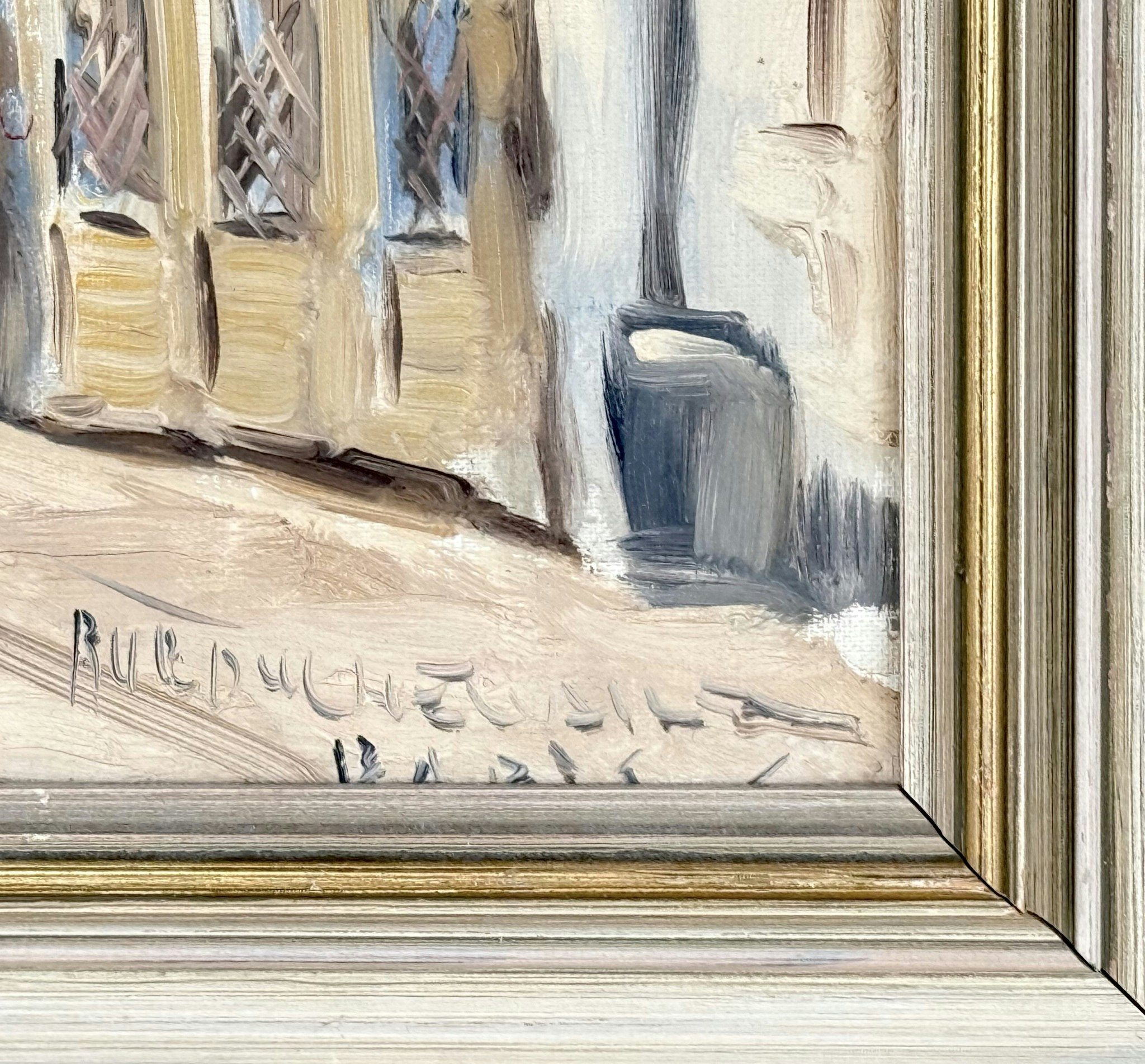 Michel Soutine (1941-1986). Paris motiv, Oljemålning på duk, signerad