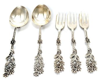GEWE Malmö Spoons & Forks hopea