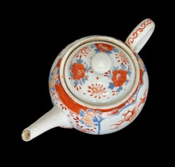 Antik Japansk Imari tekanna i porslin