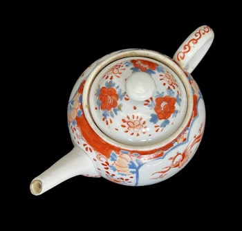 Théière japonaise ancienne en porcelaine Imari
