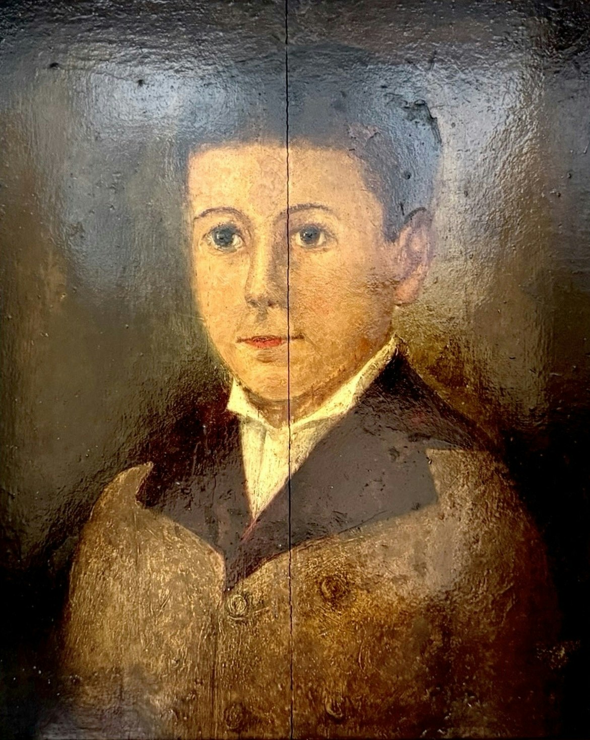 Oidentifierad konstnär, Olja på träpanel, 1700-talet