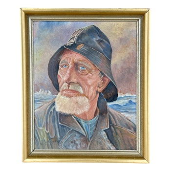 Niezidentyfikowany artysta, Obraz olejny na desce, Podpisany