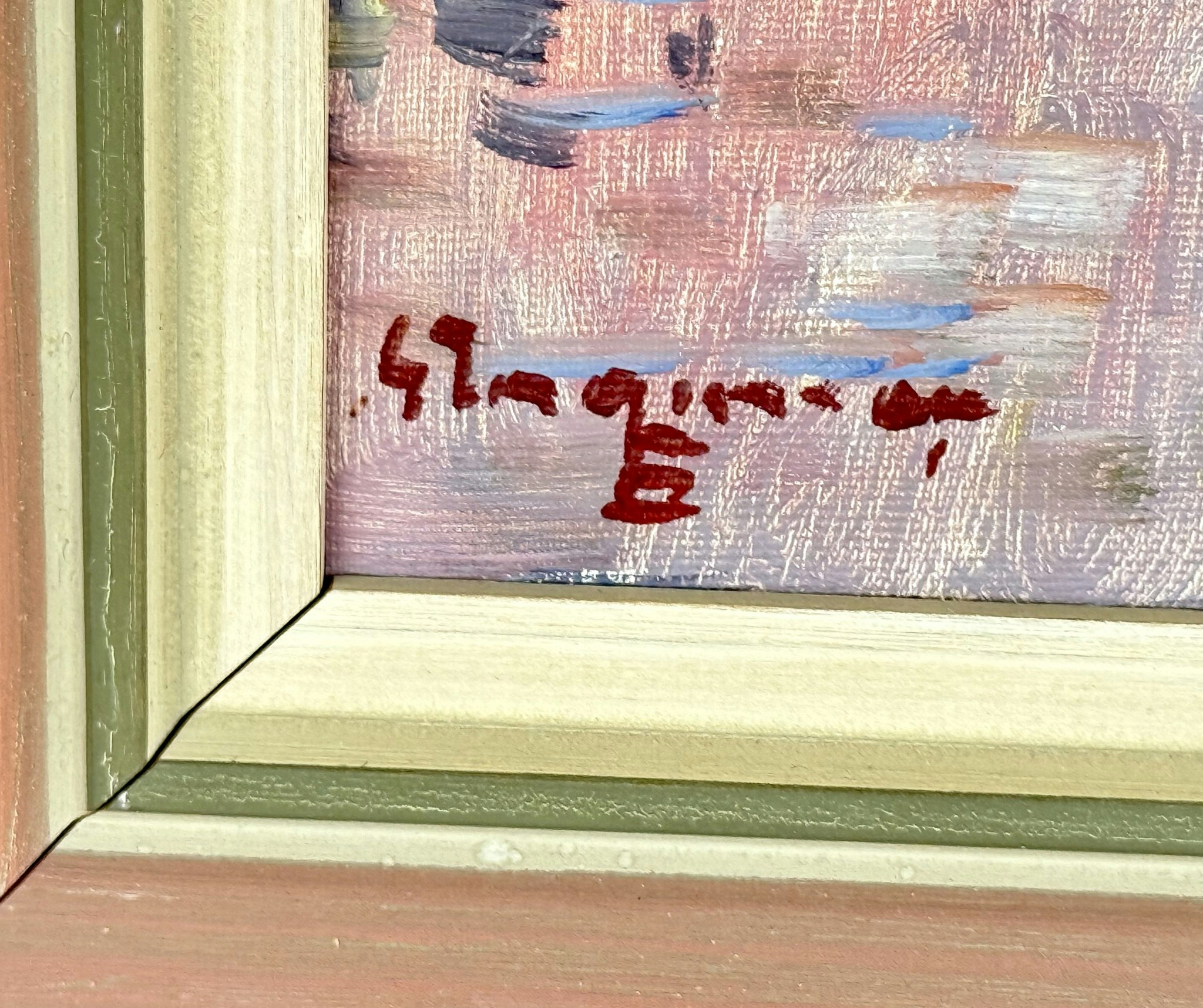 GERT INGEMAR ELISSON ( Sverige, 1928 - 2011). Oljemålning på duk, Signerad
