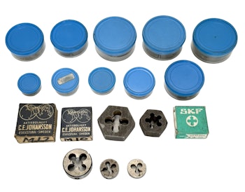 18 st, Gängsnitt CEJ, SVA, WF, SKF, NC