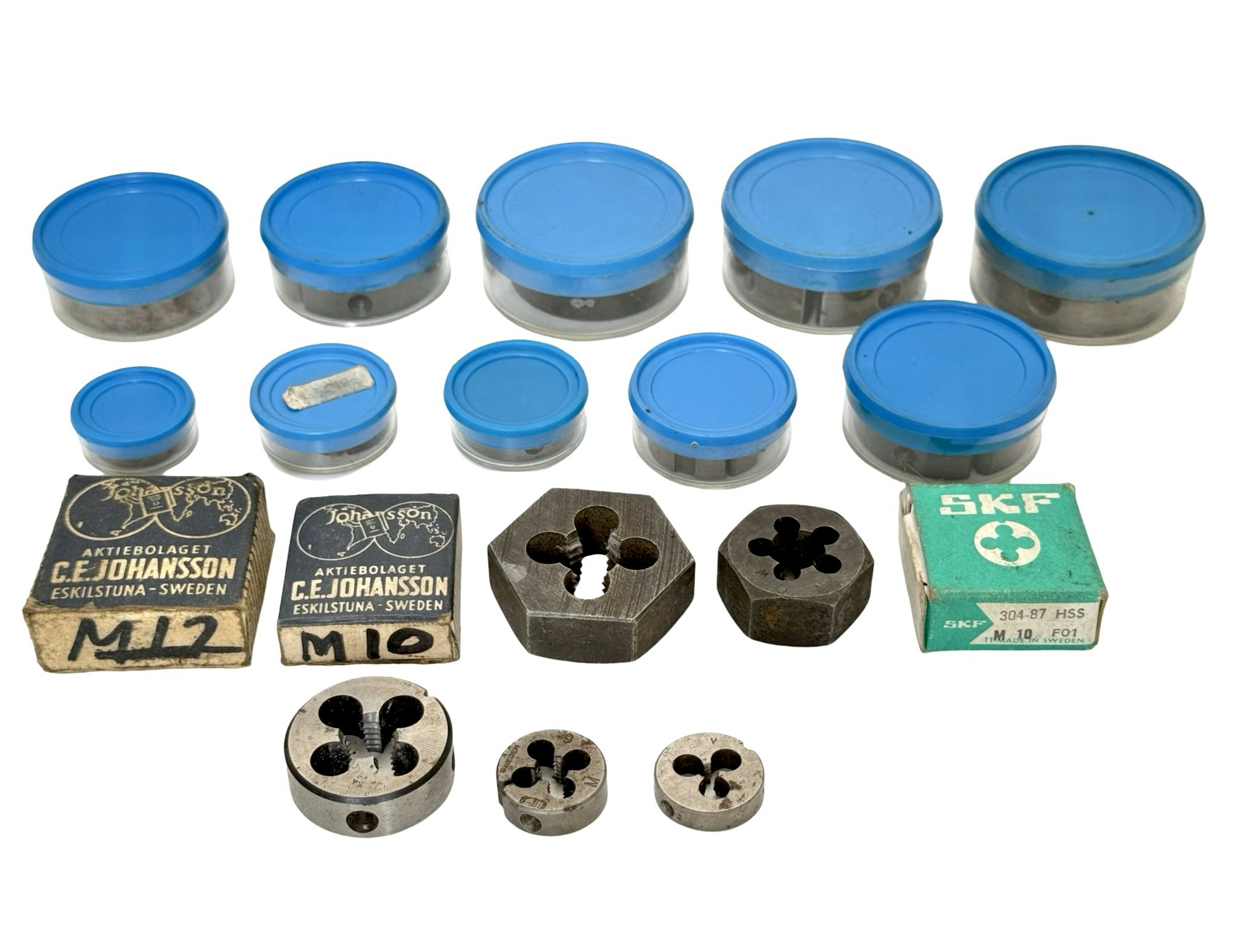 18 st, Gängsnitt CEJ, SVA, WF, SKF, NC