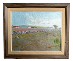 John Sjöborg ( Sverige, 1887 - 1964). Oljemålning på duk, Signerad
