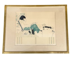 ROLF PETTERSSON. Litografi, signerad, daterad - 76, numrerad 60/125