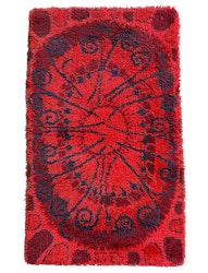 Tapis Rya vintage au design scandinave