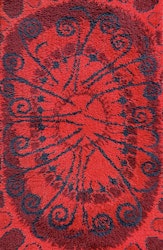 Tapis Rya vintage au design scandinave