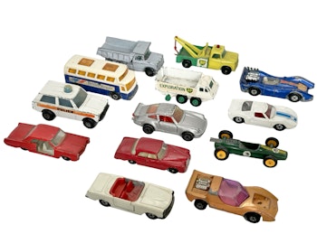 13 kpl, Matchbox Lesney, Leluautot, keräilyautot, Englanti