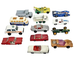 13 st, Matchbox Lesney, Leksaksbilar samlarbilar, England